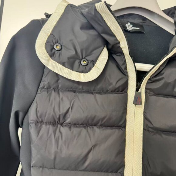 MONCLER GRENOBLE Hooded paneled twill and quilted stretch-shell down jacket - Picture 11 of 15